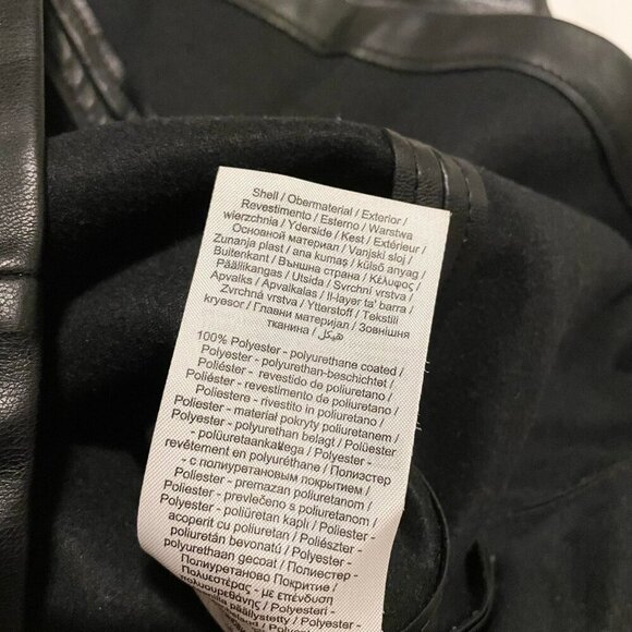 Noisy May Vegan Faux Leather Miniskirt Zip Closure Womens Size Small - Picture 10 of 16